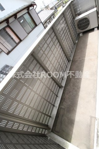 クレセントⅠのバルコニー|広々としたバルコニーです
