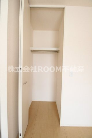 クレセントⅠの収納|専用の収納スペースです