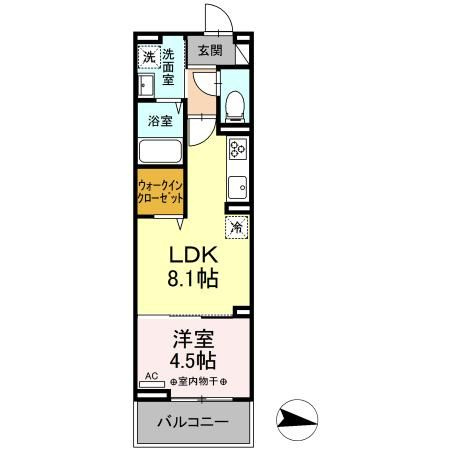 D-Liberteの間取り