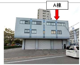 ＳＬ－８倉庫兼事務所の外観