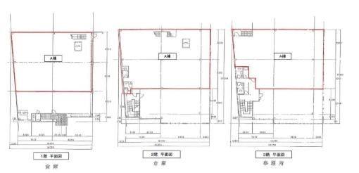 ＳＬ－８倉庫兼事務所の間取り