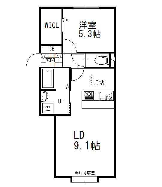 リーベの間取り