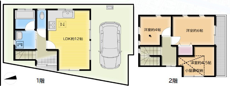 戸建 練馬区高松１丁目の間取り