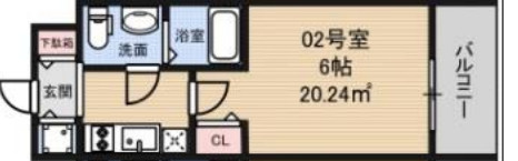 【間取り】 | S-RESIDENCE北浜