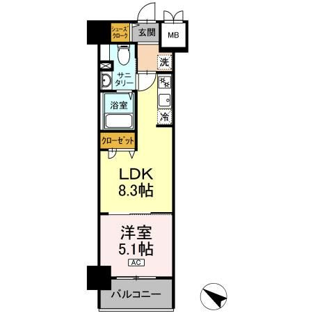 TEC Green Residenceの間取り