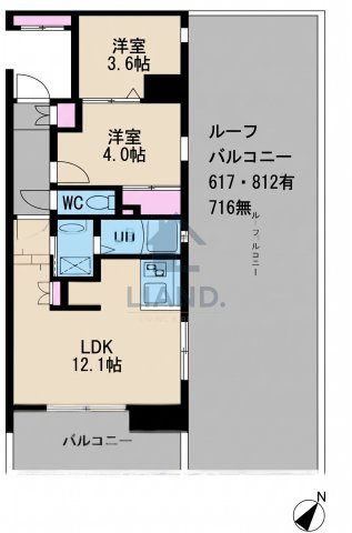 KDX清水レジデンス　玉川小学校区の間取り|KDX清水レジデンス