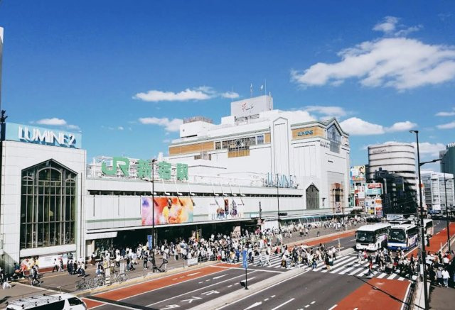 渋谷区代々木２丁目の店舗事務所の周辺