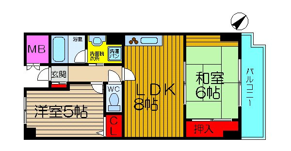 エミネスアークの間取り