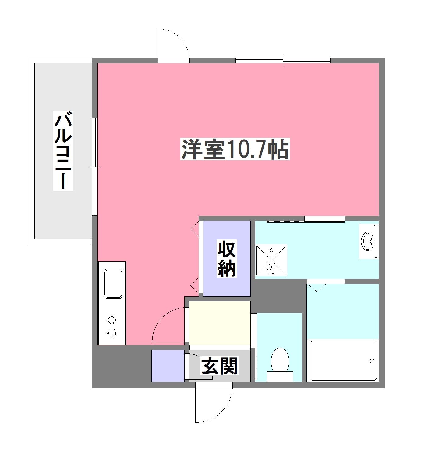 ヴェルデの間取り
