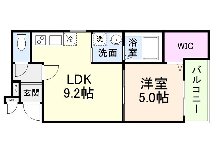 LARIZIEREiの間取り