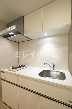 オアーゼ品川レジデンスのキッチン|同建物内、別のお部屋の参考写真になります。