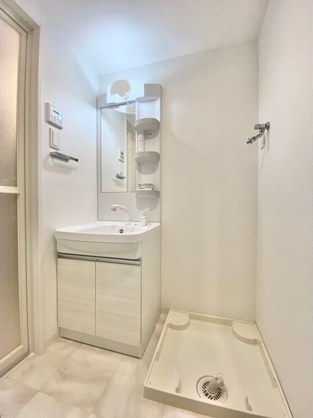 S-RESIDENCE一宮駅前の洗面所