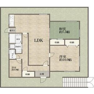 【間取り】 | はつが野3丁目戸建