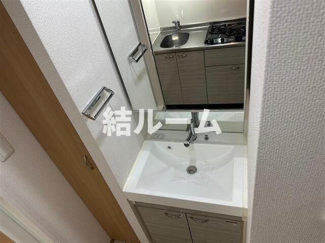 北区志茂２丁目の賃貸マンションの洗面所