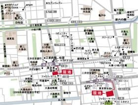 エスティメゾン大島の地図