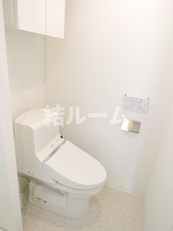 北区豊島１丁目の賃貸マンションのトイレ