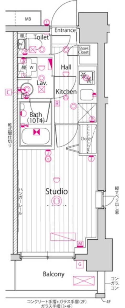 ガーラ・グランディ川口並木の間取り|間取り
