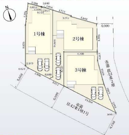 千葉市中央区登戸3丁目　新築分譲住宅　3号棟