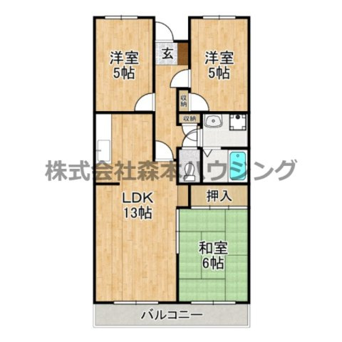 【間取り】 | 　アンド・ユー郡津
