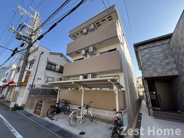 フジパレス西立花Ⅱ番館のエントランス