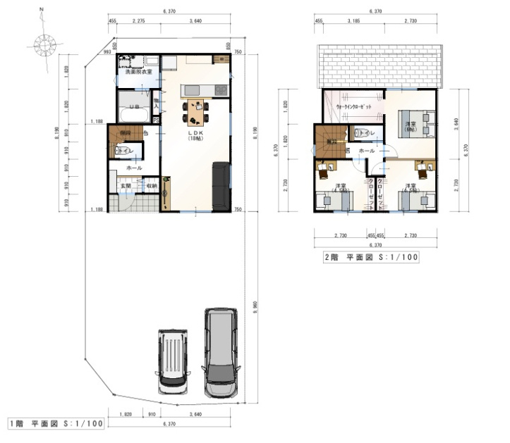高知市一宮東町４丁目 -建築条件付き- 売土地の参考プラン|参考プラン・イメージです。