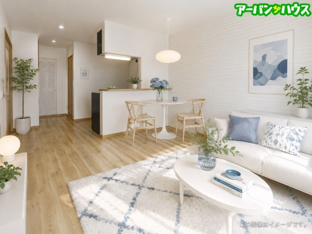 SMART LIFE 庭瀬 北棟の居間・リビング