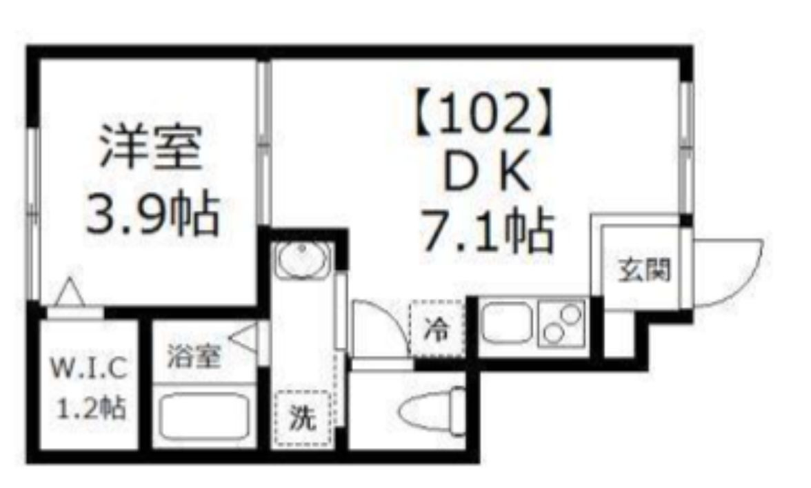 カーサ千住東の間取り