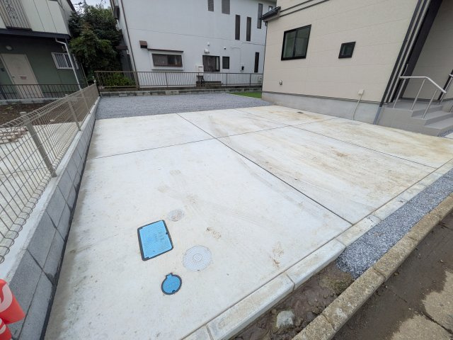 つくば市高野台3丁目10番　新築戸建　A号棟の駐車場|駐車は6台可能です♪