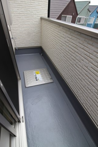 ジーメゾン東垂水のバルコニー