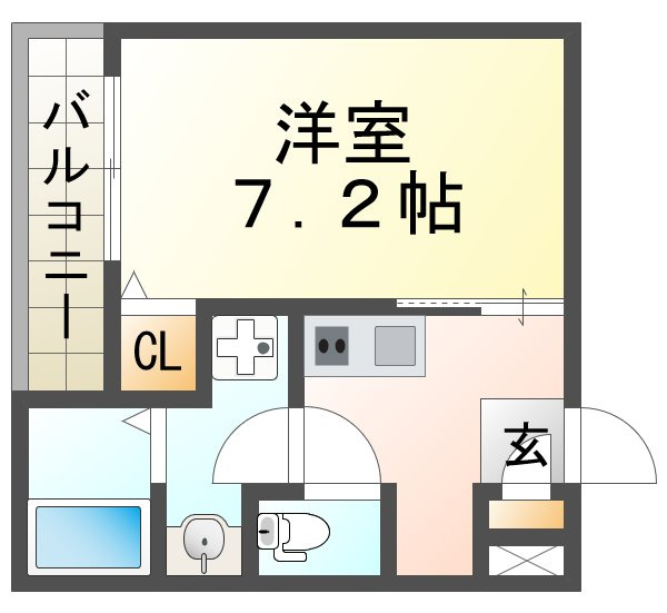 ジーメゾン東垂水の間取り