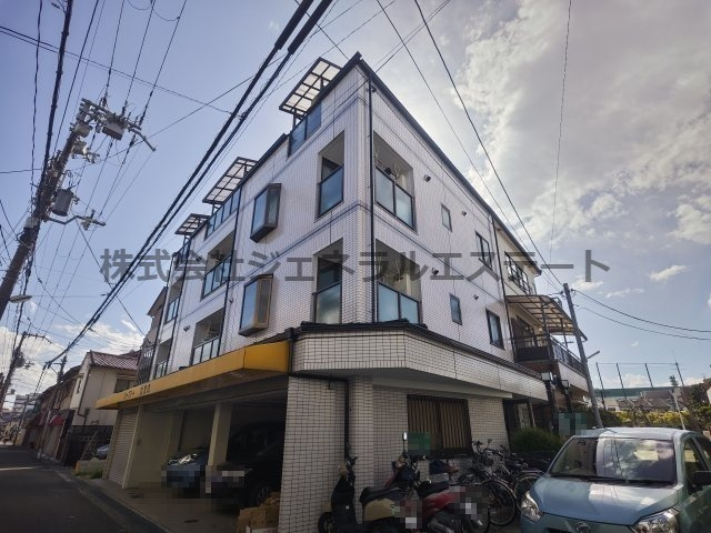 堂山ハイツB棟の外観|外はこのようになっています