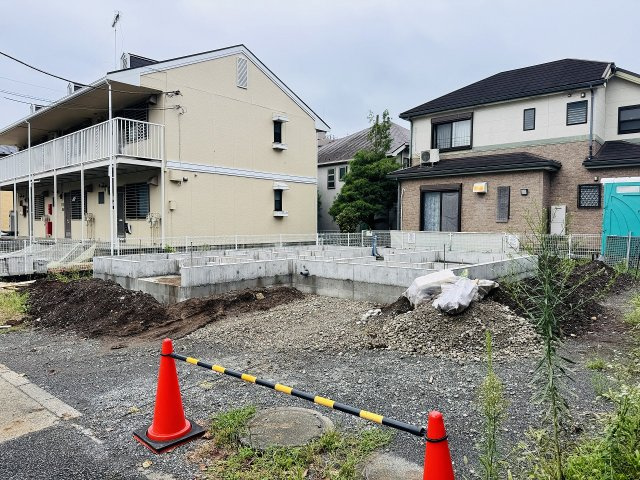 八王子市　下柚木　新築一戸建て　１期の外観|～南大沢駅・京王堀之内駅へのアクセス良好　充実のフル装備住宅～