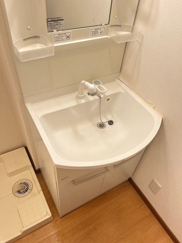 ソレイユ酒庄の洗面所
