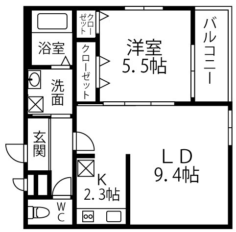 プリマヴェーラの間取り