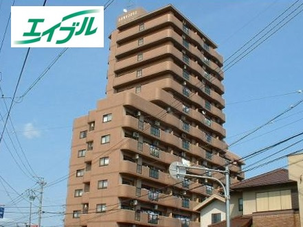 サンハウス小牧中央の外観|★2026.10月下旬リフォーム完成
名鉄小牧線「小牧」駅まで徒歩５分の好立地