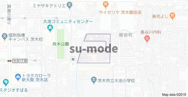 フジパレス千里丘駅西の地図