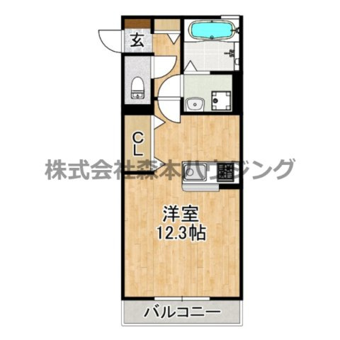 【間取り】 | 　リヴェール香里園