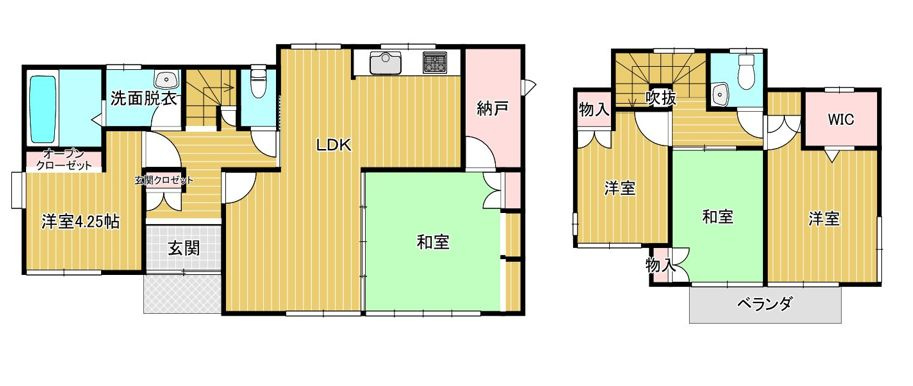 須賀川市北上町の間取り|リフォーム工事後の間取りになります
