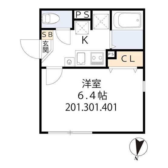 【間取り】 | グラシア・ベイ大森