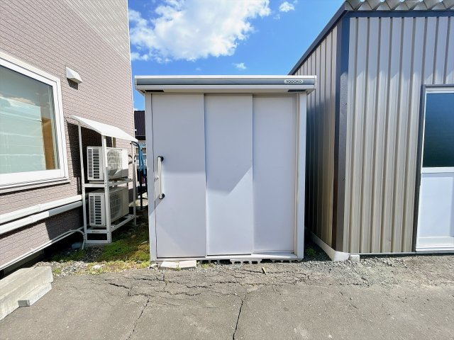 常呂郡訓子府町末広町１２６番地　中古売家の収納|【現況】物置です