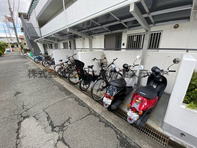 ノーヴァ寝屋川のその他共用部分|駐輪場完備です
