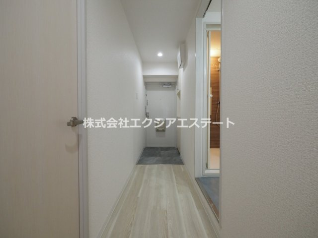 ヴィラスリースター住之江の玄関