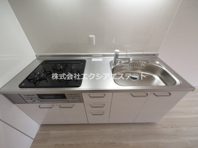 ヴィラスリースター住之江のキッチン