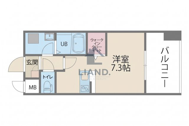 トラストレジデンス博多駅南　春住小学校区の間取り|トラストレジデンス博多駅南