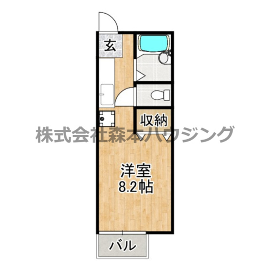 【間取り】 | 　パークプラザA棟