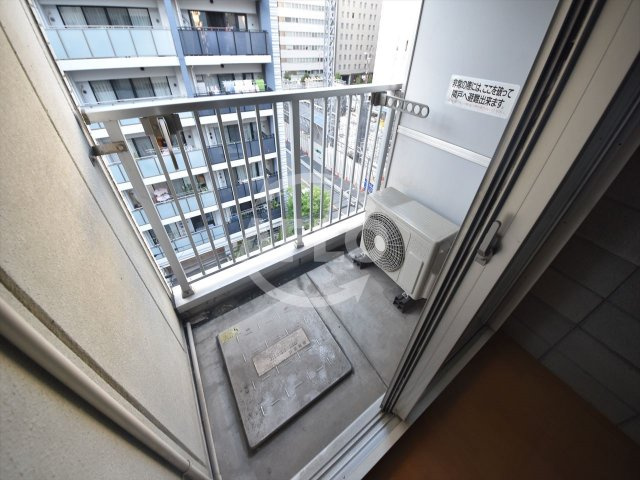 ベルシモンズ谷町のバルコニー|ベルシモンズ谷町　バルコニー