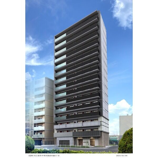 S-RESIDENCE名駅北bling(ブリング)　内覧会:10月2日(金)、3日(土)開催予定の外観