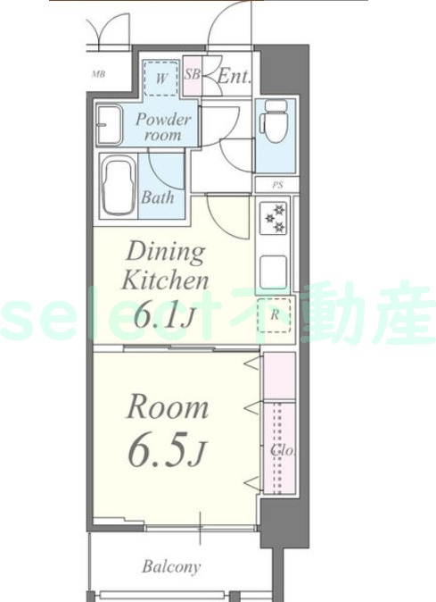 タウンコート御園の間取り