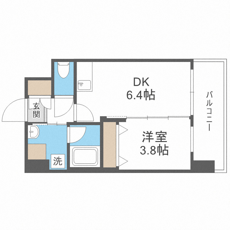 エスタート御幣島の間取り