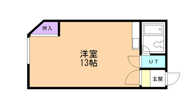 シャンティ清水の間取り